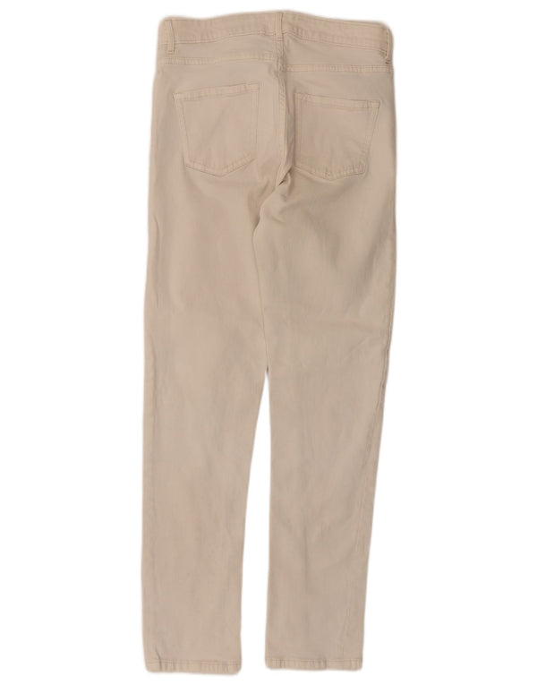 Blugi subțiri The Lily pentru femei Marks & Spencer UK 10 mici L28 L27 bumbac bej