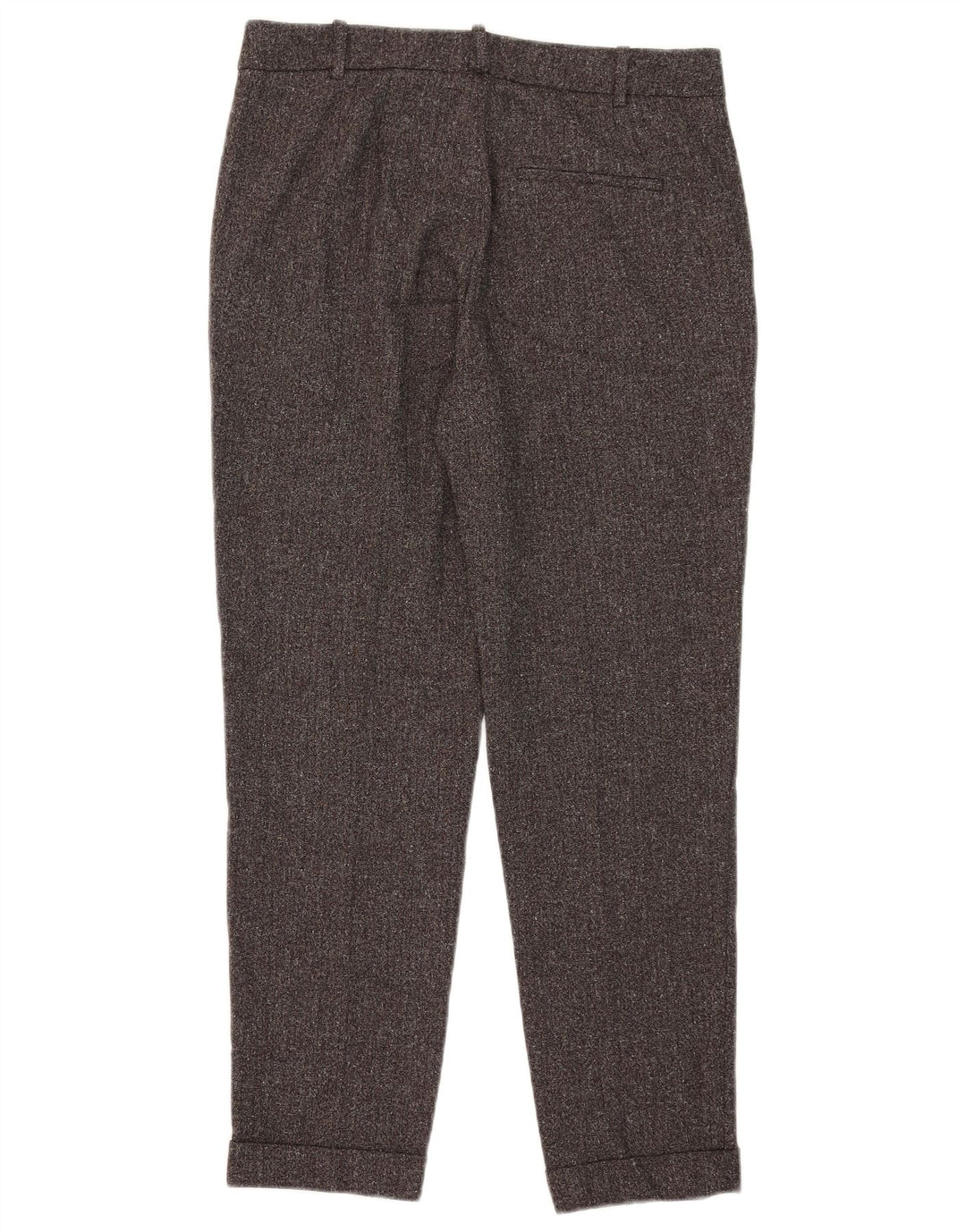 Pantaloni de costum slim pentru femei Zara Mediu L28 L27 Maro pete