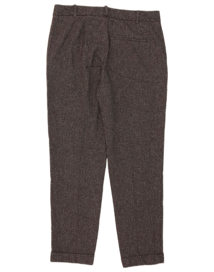 Pantaloni de costum slim pentru femei Zara Mediu L28 L27 Maro pete