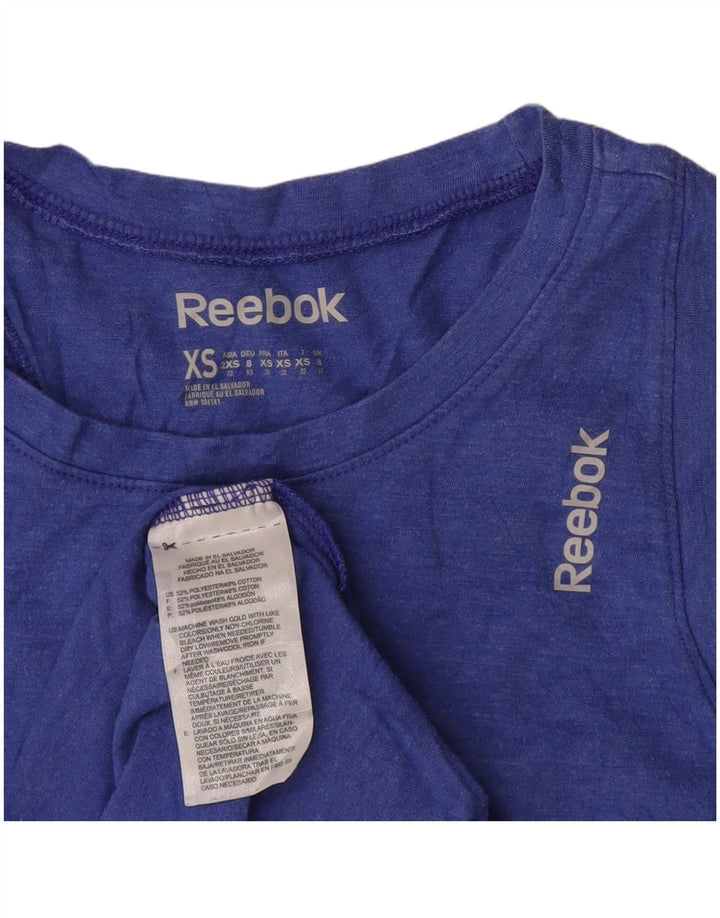 Vestă pentru femei REEBOK UK 8 Small Blue Poliester
