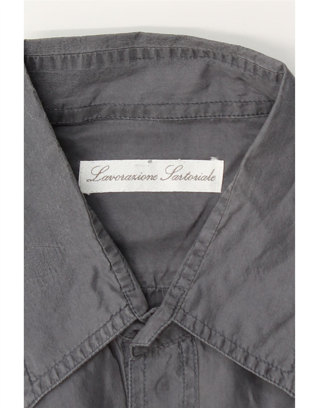 Cămașă Vintage pentru bărbați cu mânecă scurtă 2XL gri