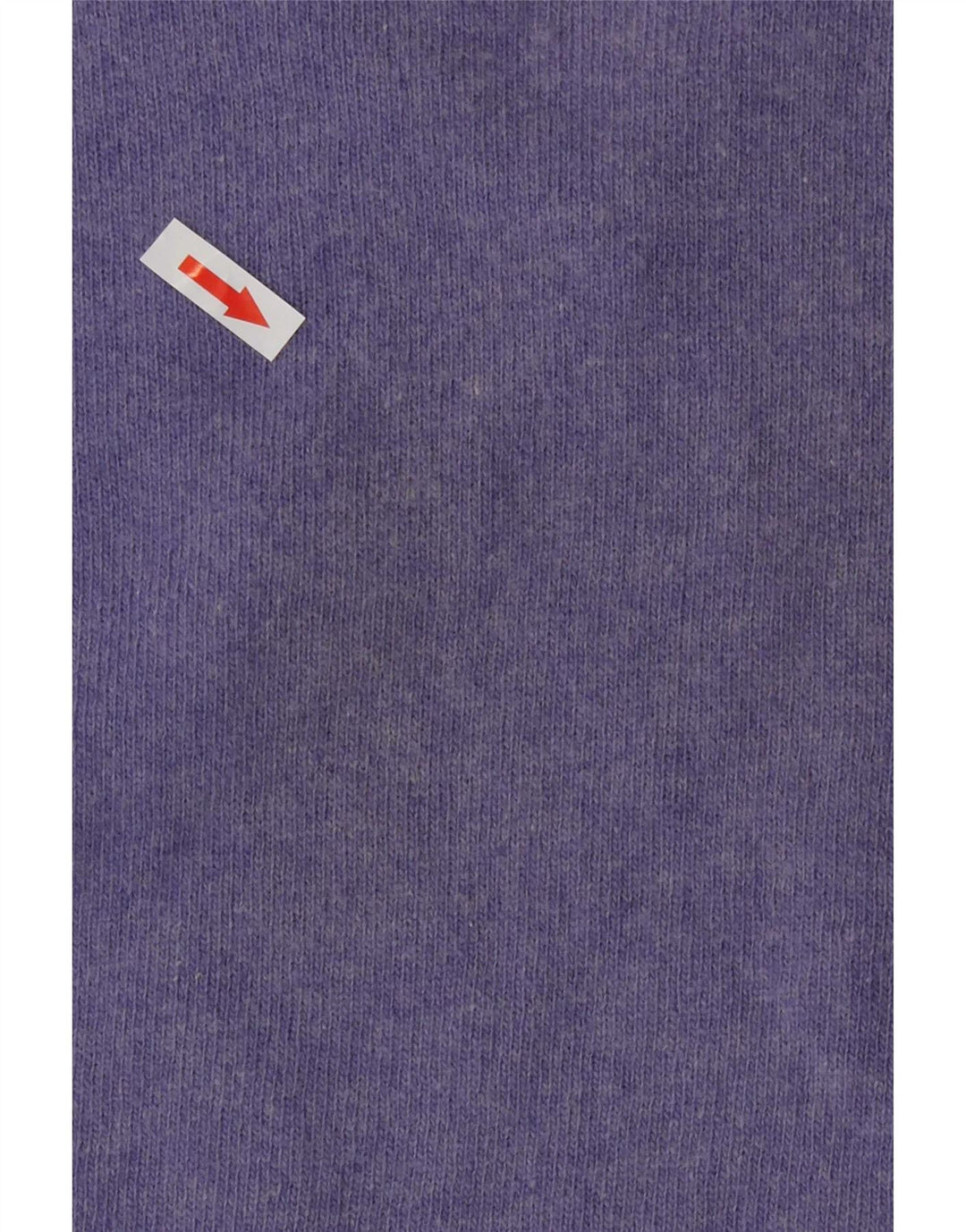 Pulover cu decolteu în V Kappa pentru bărbați, lână de miel violet mare