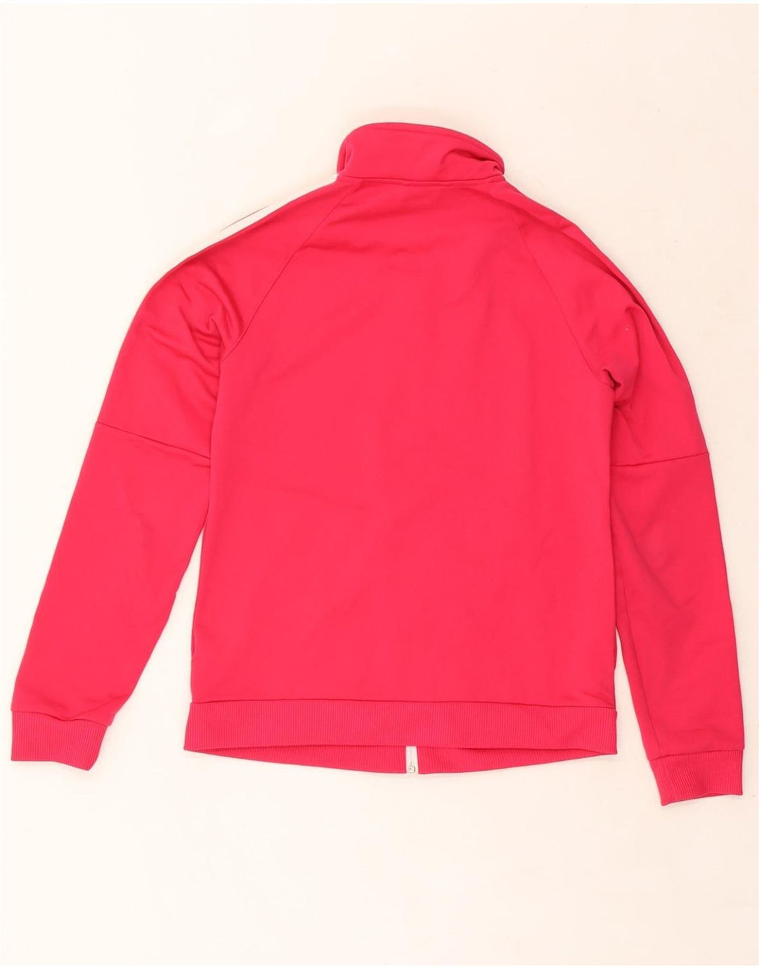 Jachetă de trening pentru femei ADIDAS UK 4/6 XS poliester roz