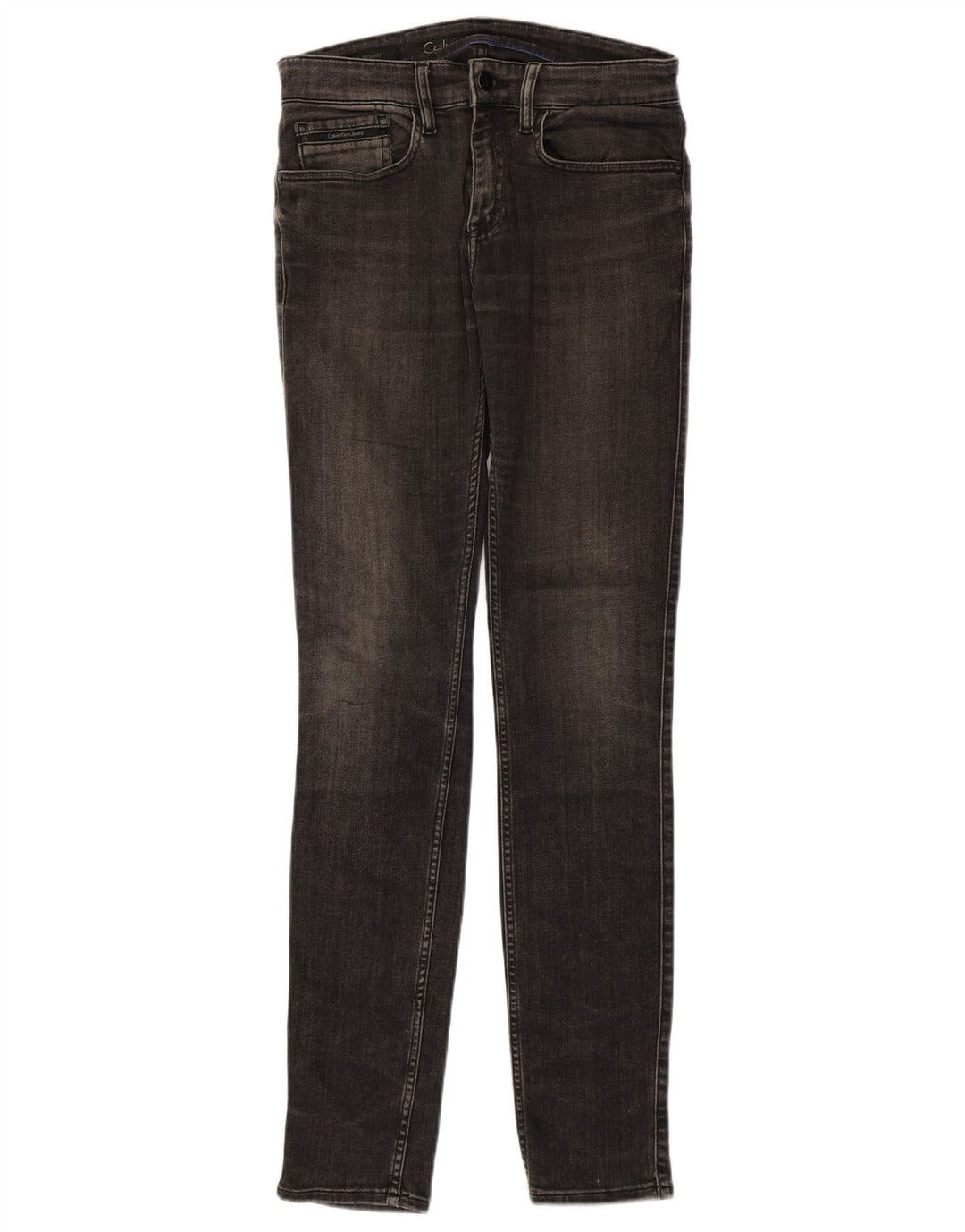 Blugi skinny pentru femei Calvin Klein W28 L33 gri