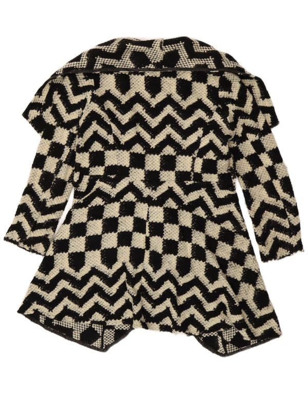 Pardesiu Oasis pentru femei UK 16 mare, negru, geometric, viscoză