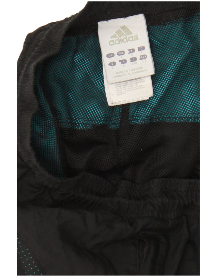 Pantaloni de trening Adidas pentru bărbați, mari, negru, poliester
