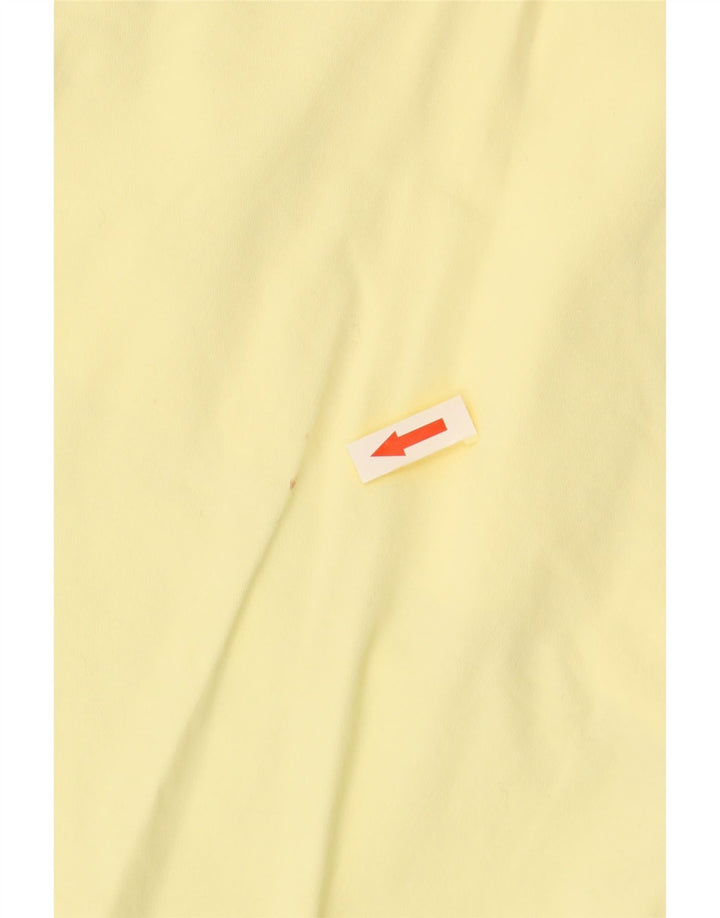 TOMMY HILFIGER Pantaloni scurti chino pentru femei UK 14 Large W34 Yellow