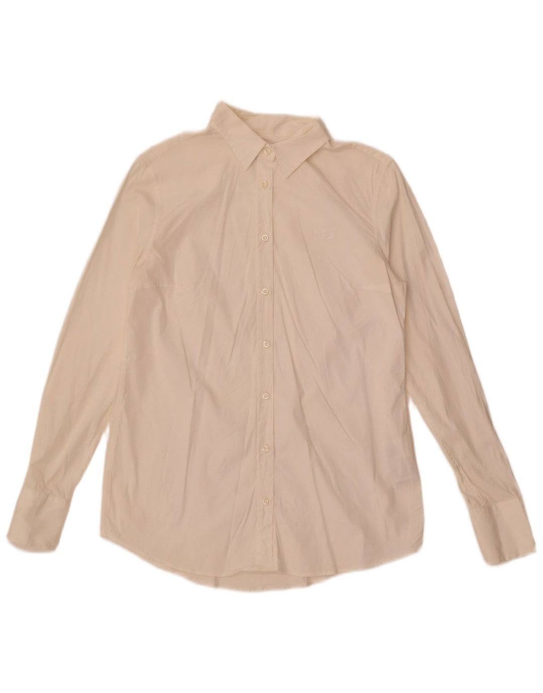 Cămașă Fred Perry pentru femei UK 18 XL Bumbac alb