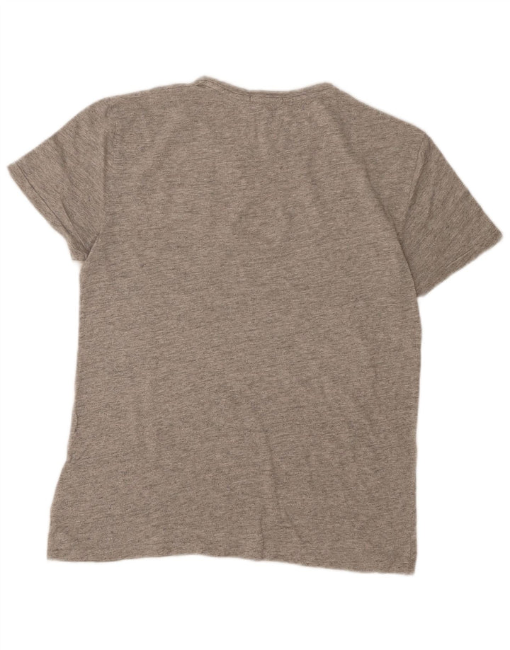 POLO RALPH LAUREN Mens T-Shirt Top Medium Grey Cotton