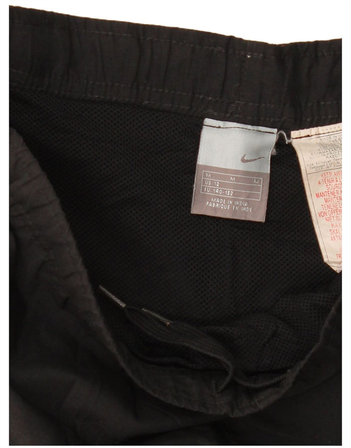 Pantaloni de trening Nike pentru băieți 11-12 ani, mediu, negru, poliester color bloc