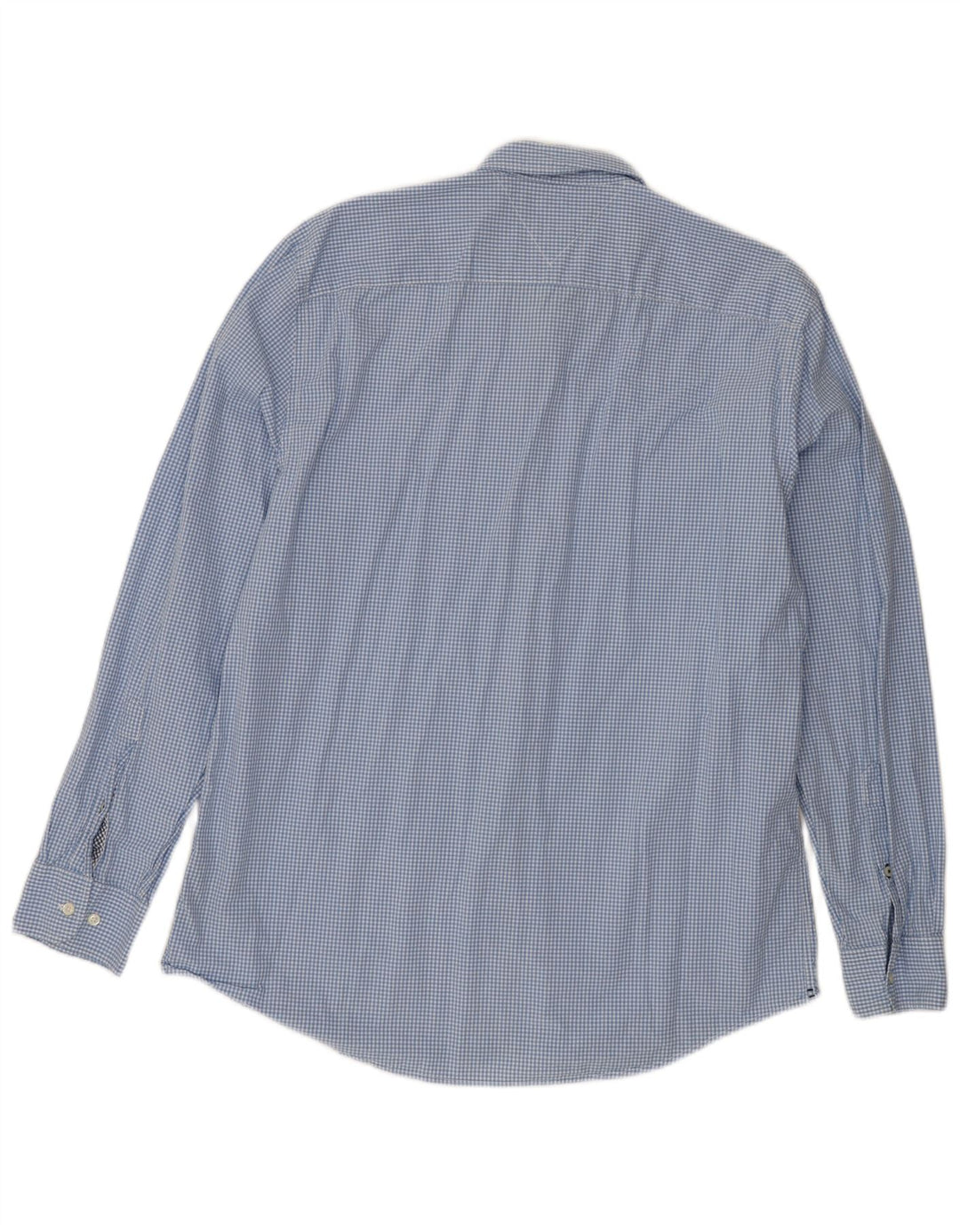 Cămașă pentru bărbați Tommy Hilfiger, XL, bumbac vichy albastru