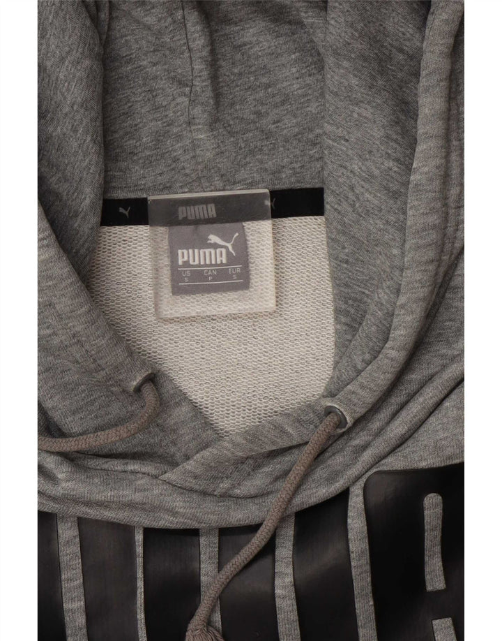 Pulover pentru bărbați Puma Graphic Hoodie, mic, gri