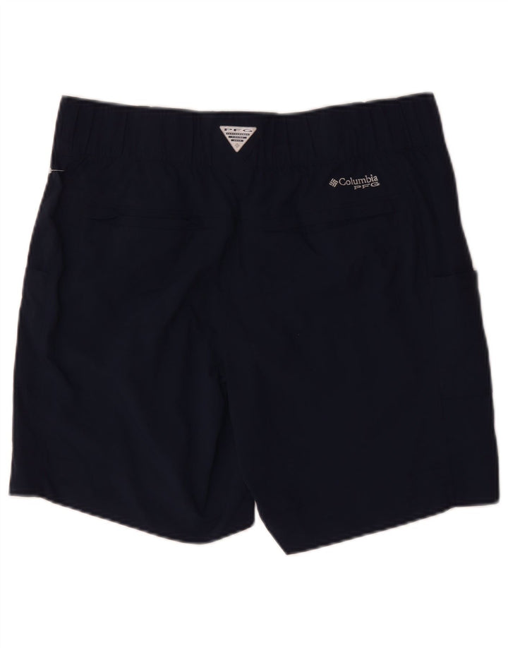 Pantaloni scurți cargo Columbia pentru femei US 12 Large W34 Navy Blue Marine