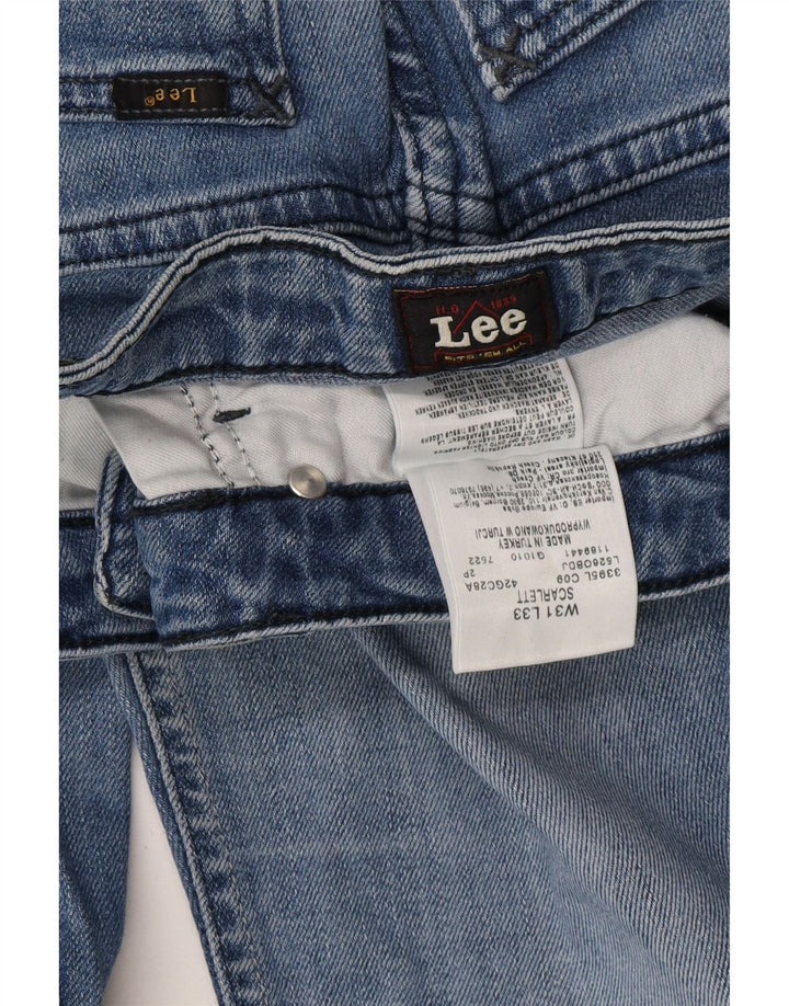 Blugi skinny LEE Scarlett pentru femei W31 L33 bumbac albastru