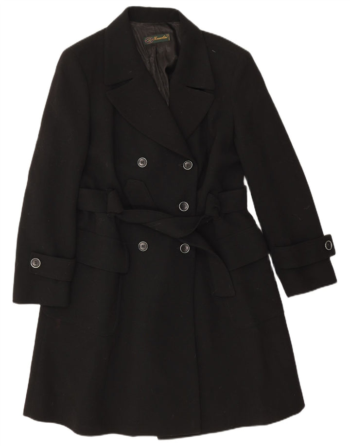 Palton pentru femei Zanolini IT 46 Lână mare neagră