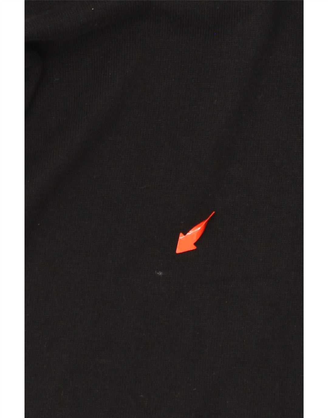 JACK & JONES Mens Polo Neck Jumper Sweater Medium Black Cotton Vintage Jack & Jones and Second-Hand Jack & Jones from Messina Hembry 