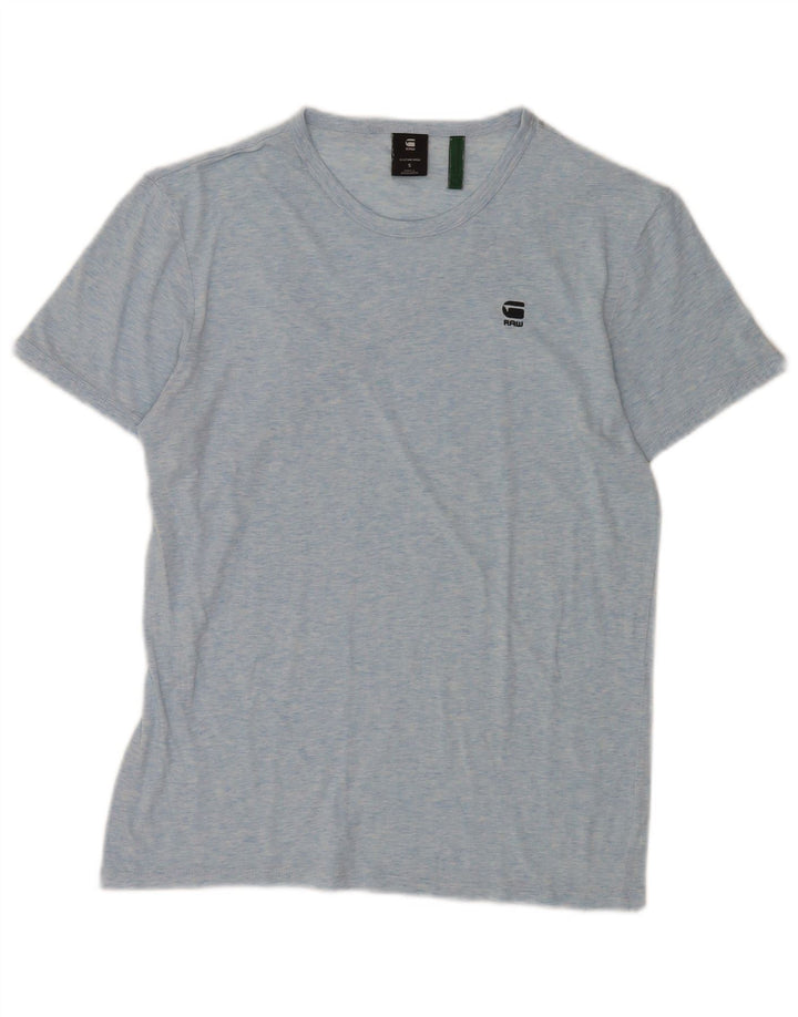 Tricou G-Star pentru bărbați Top mic albastru bumbac cu pete