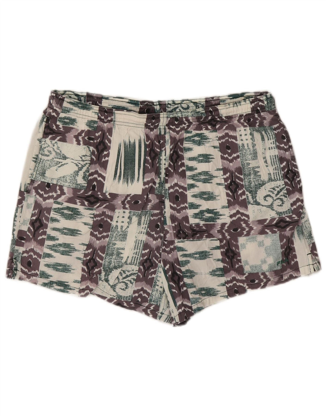 Pantaloni scurți de înot FILA pentru bărbați, mari, gri Ikat