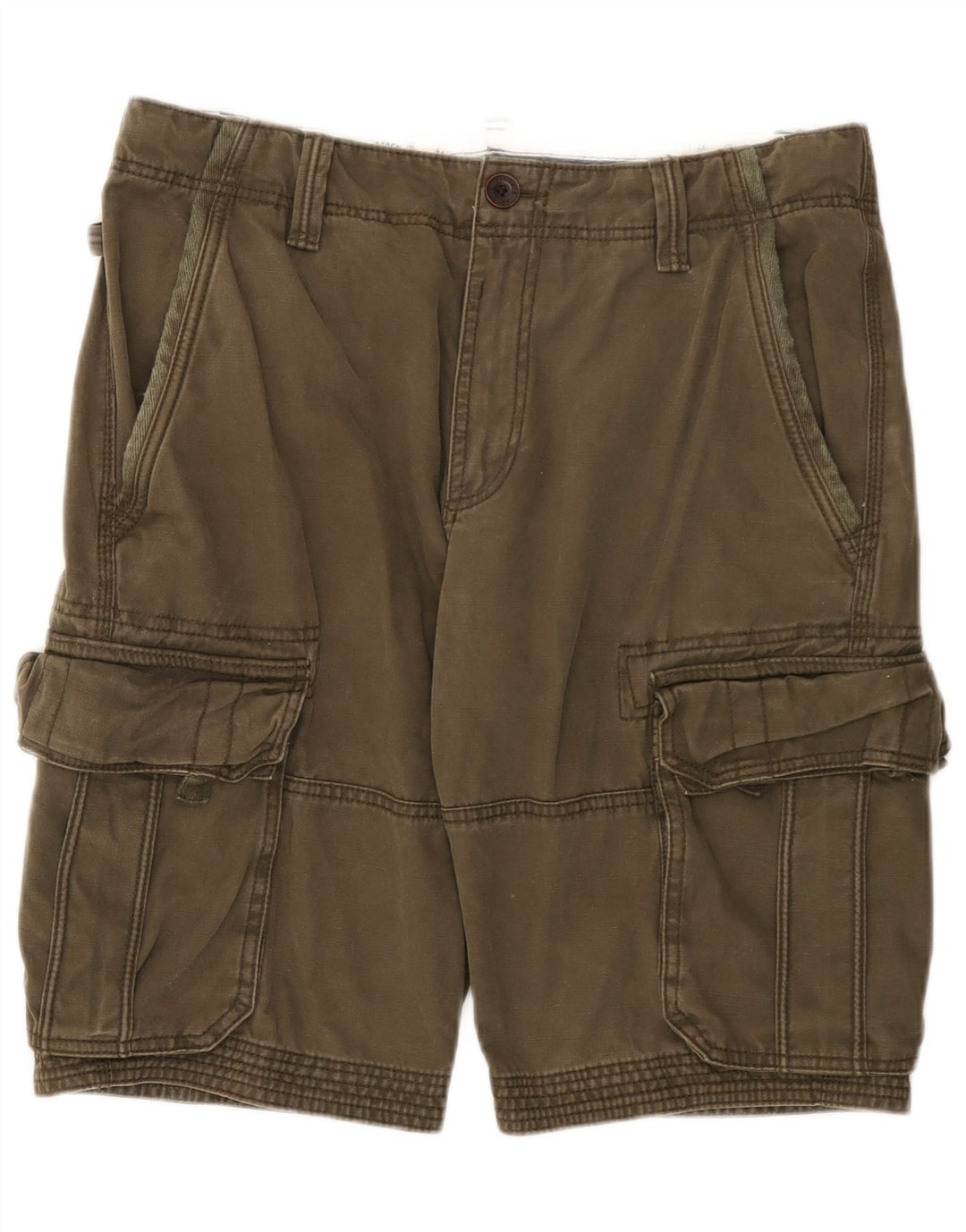 Pantaloni scurți cargo pentru bărbați Fat Face W34 Large Kaki Bumbac