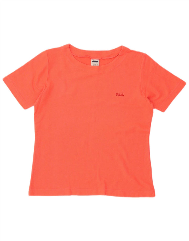 Tricou crop FILA pentru femei Top IT 44 Medium Orange