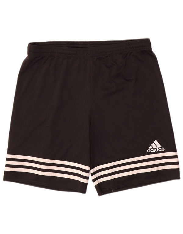 Pantaloni scurți sport adidas Climalite 13-14 ani XL poliester negru