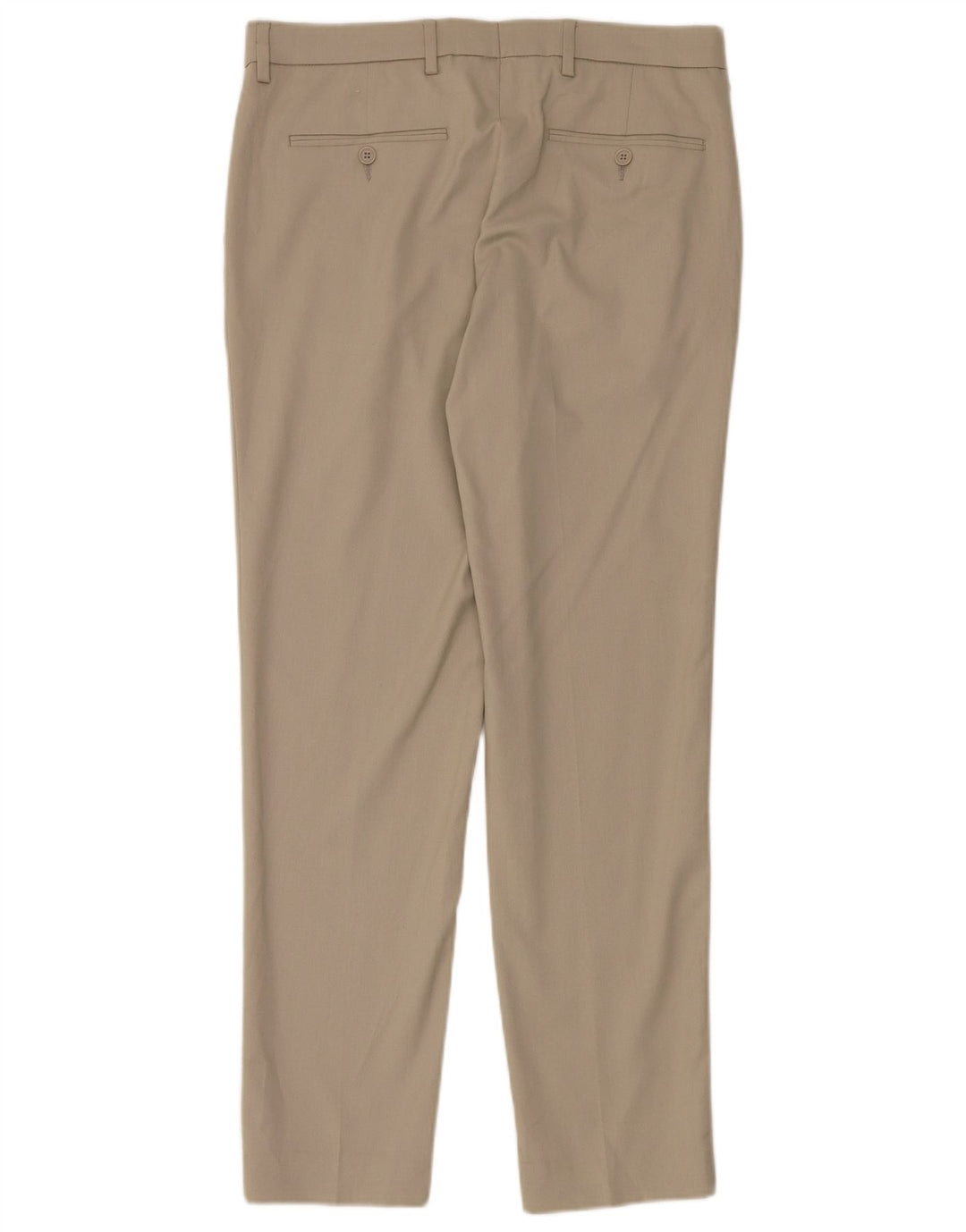 Pantaloni chino slim pentru bărbați Marks & Spencer L34 L31 poliester bej