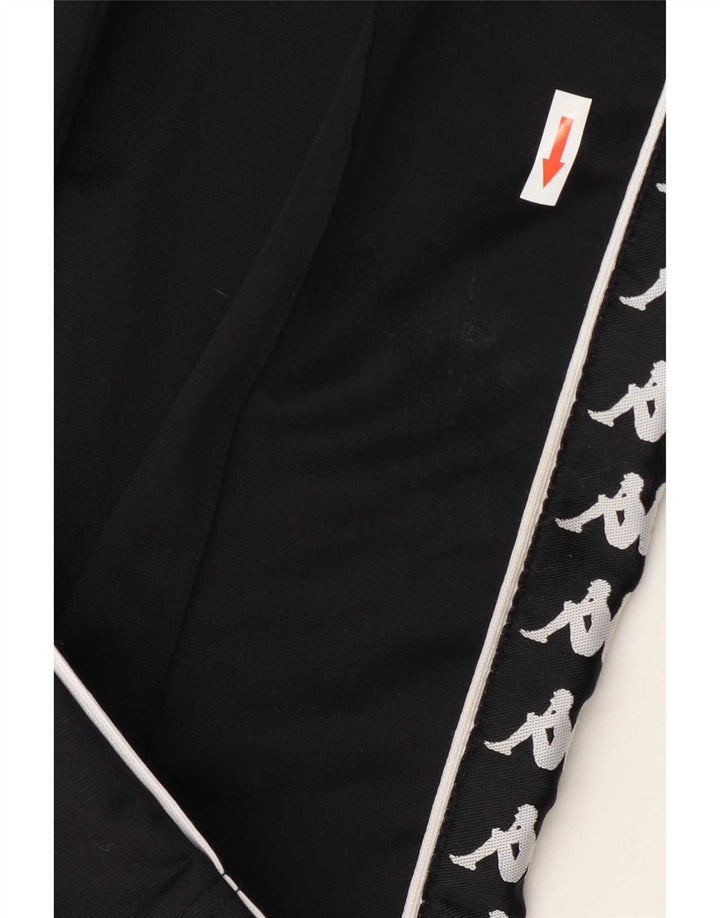 Pantaloni de trening Kappa Băieți Grafic 7-8 Ani Poliester Negru