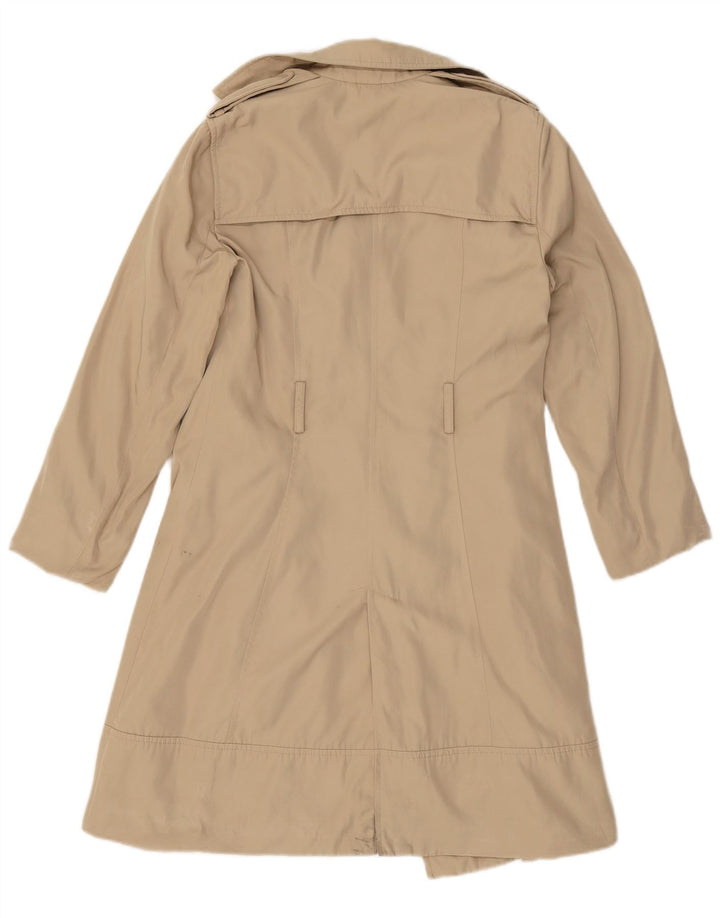 Trenci deschis pentru femei Zara UK 14 Medium Bej Poliester