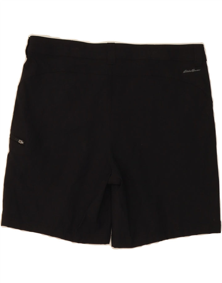 EDDIE BAUER Womens Cargo Shorts US 12 Large W36 Black Nylon Vintage Eddie Bauer and Second-Hand Eddie Bauer from Messina Hembry 