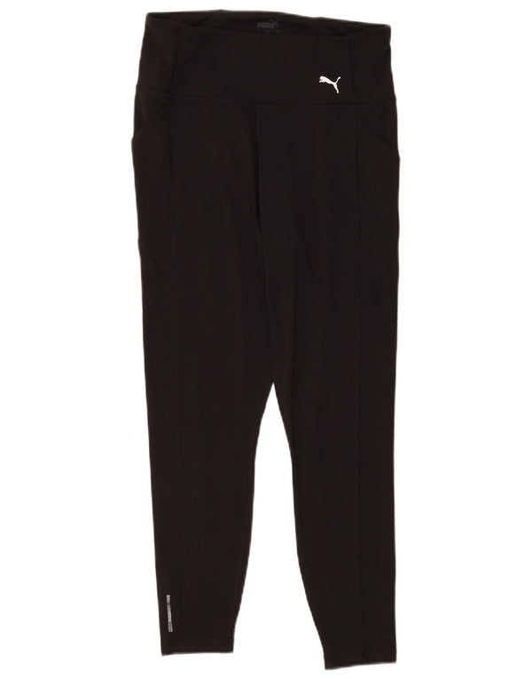 Leggings crop pentru femei Puma UK 12 Medium Black