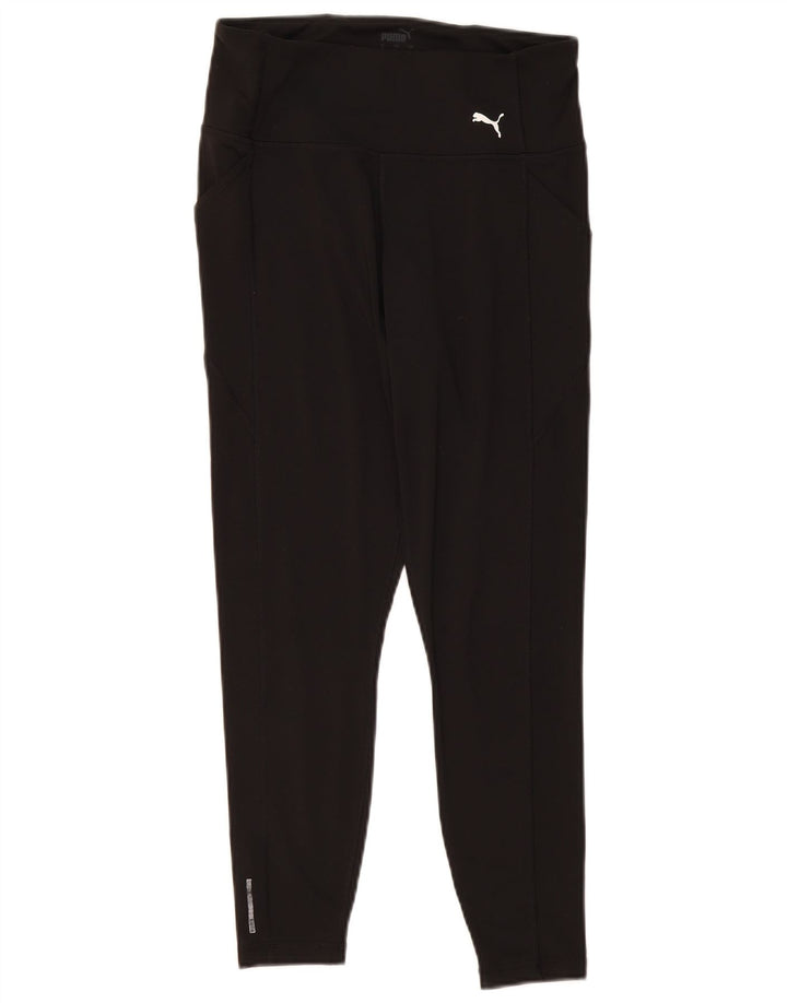 Leggings crop pentru femei Puma UK 12 Medium Black