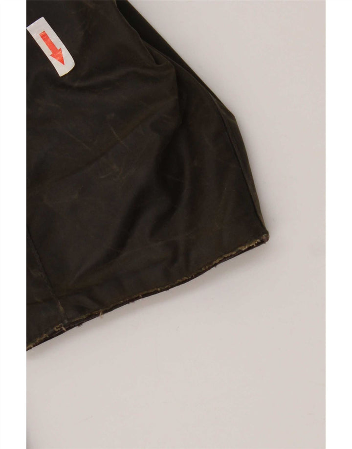 Jachetă pentru bărbați Barbour din bumbac cerat UK 38 Bumbac kaki mediu