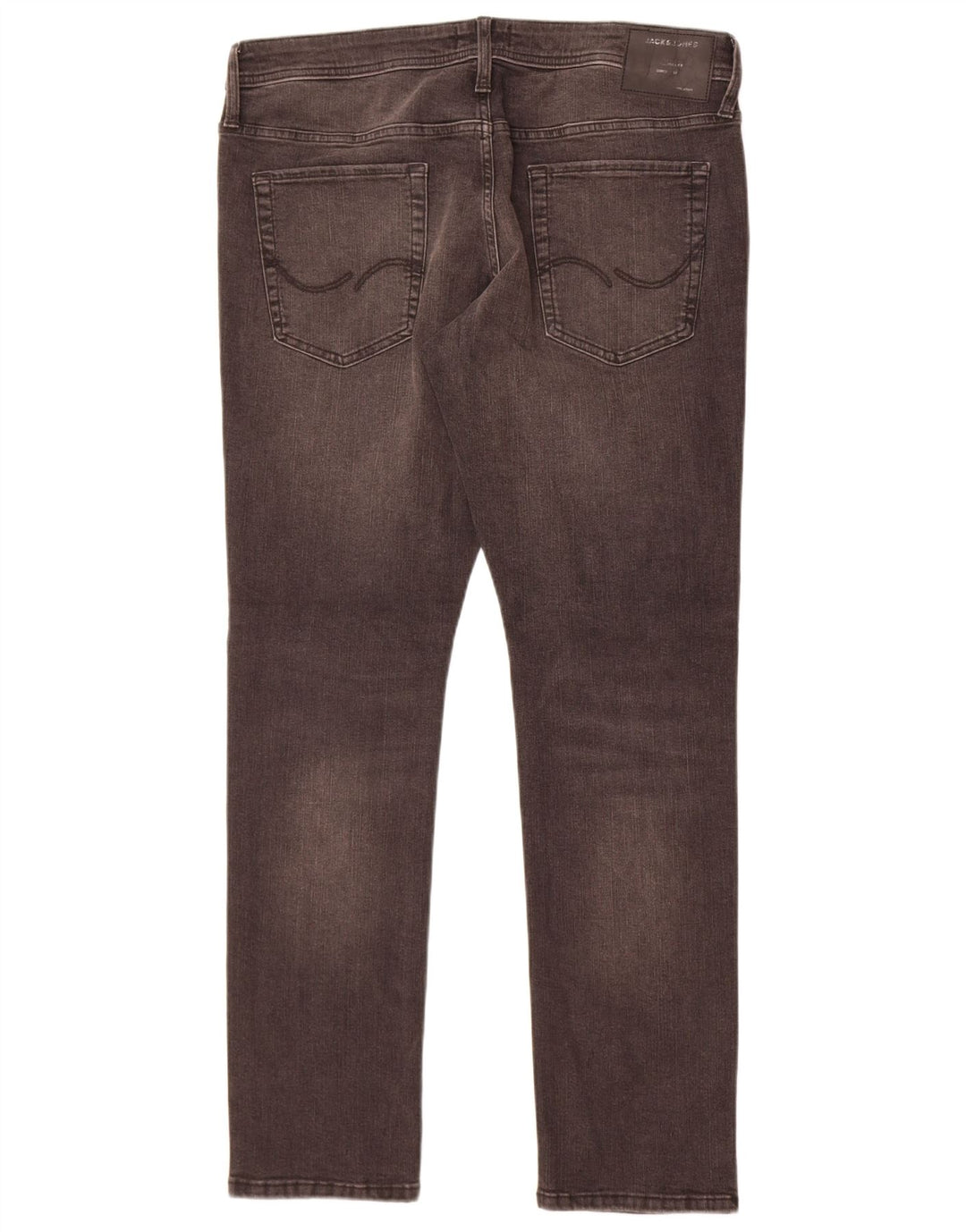 Blugi Jack & Jones GLENN Slim pentru bărbați W36 L32 bumbac gri