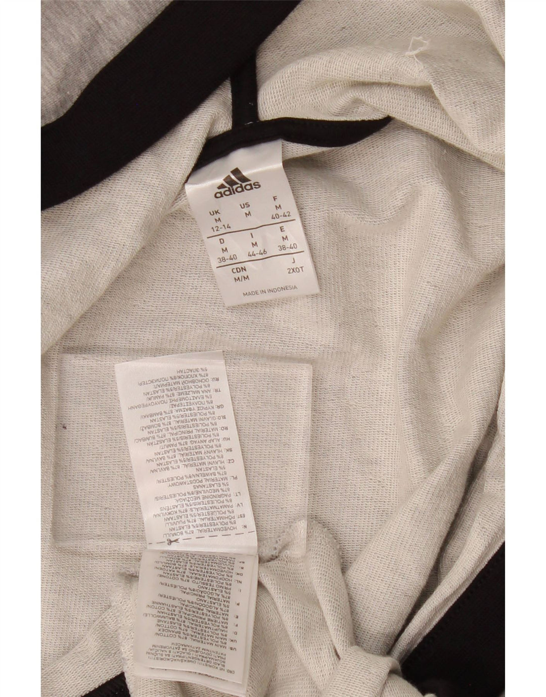 Pulover cardigan cu glugă ADIDAS pentru femei Marea Britanie 12/14, gri mediu, bloc de culoare