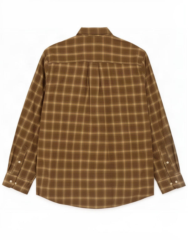 Cămașă pentru bărbați Timberland Flannel XL Kaki Check Bumbac