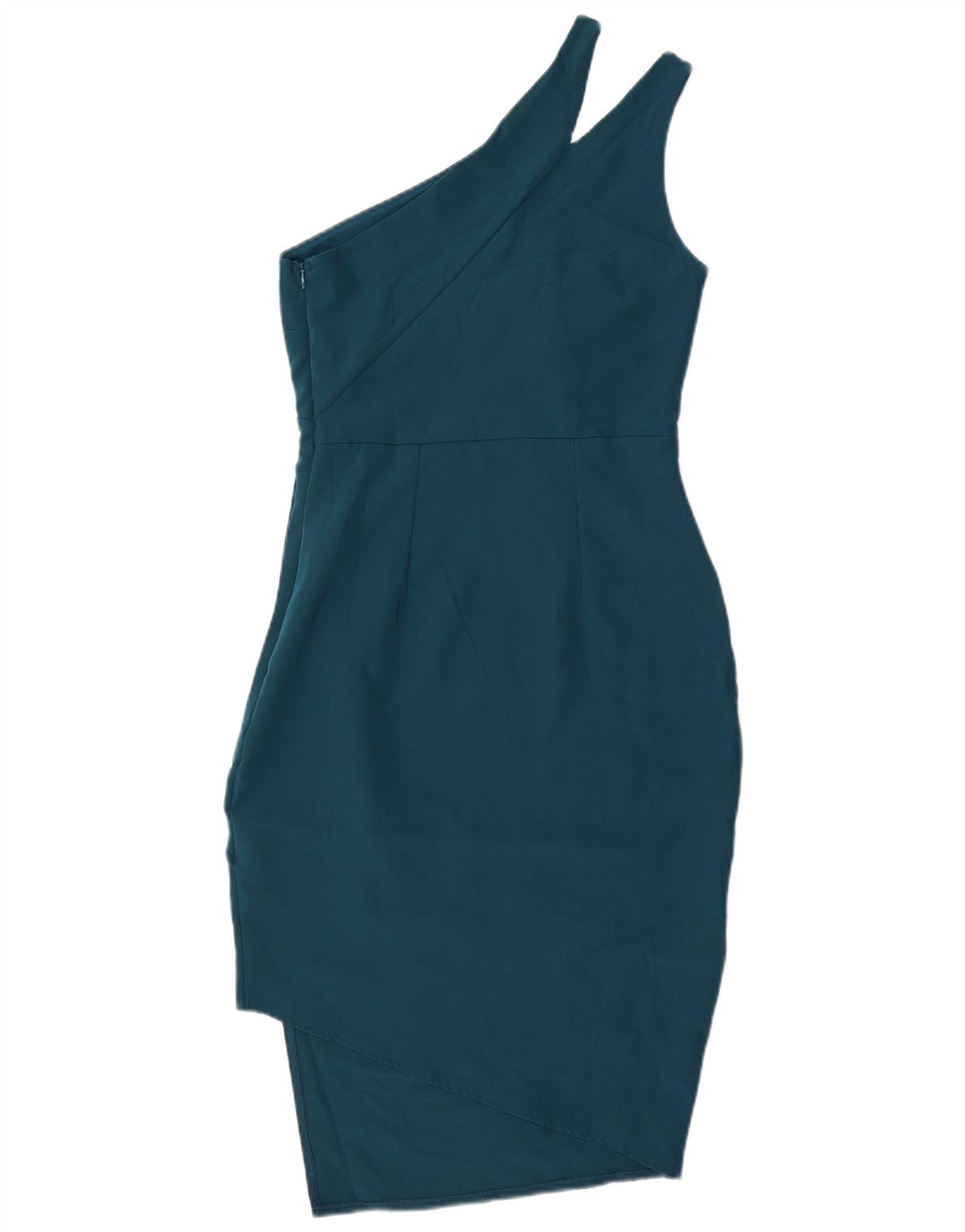 Rochie Lipsy pentru femei cu un singur umăr UK 8 Poliester verde mic