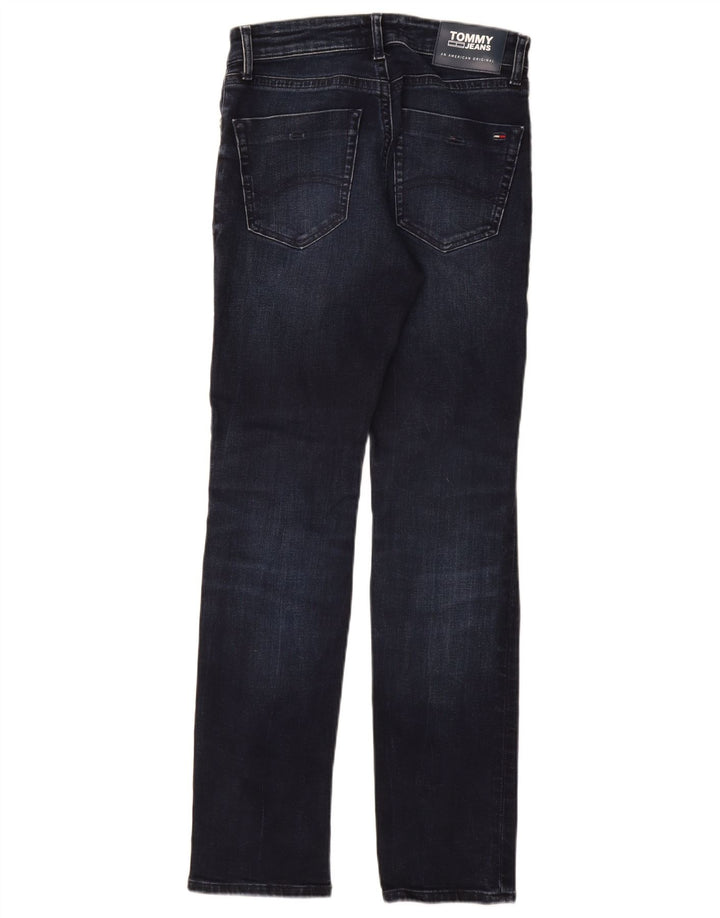 Blugi slim pentru femei Tommy Hilfiger W28 L32 bumbac bleumarin