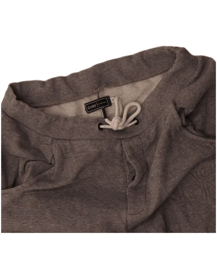 Pantaloni scurți sport Jack & Jones pentru bărbați, mari, gri, bumbac