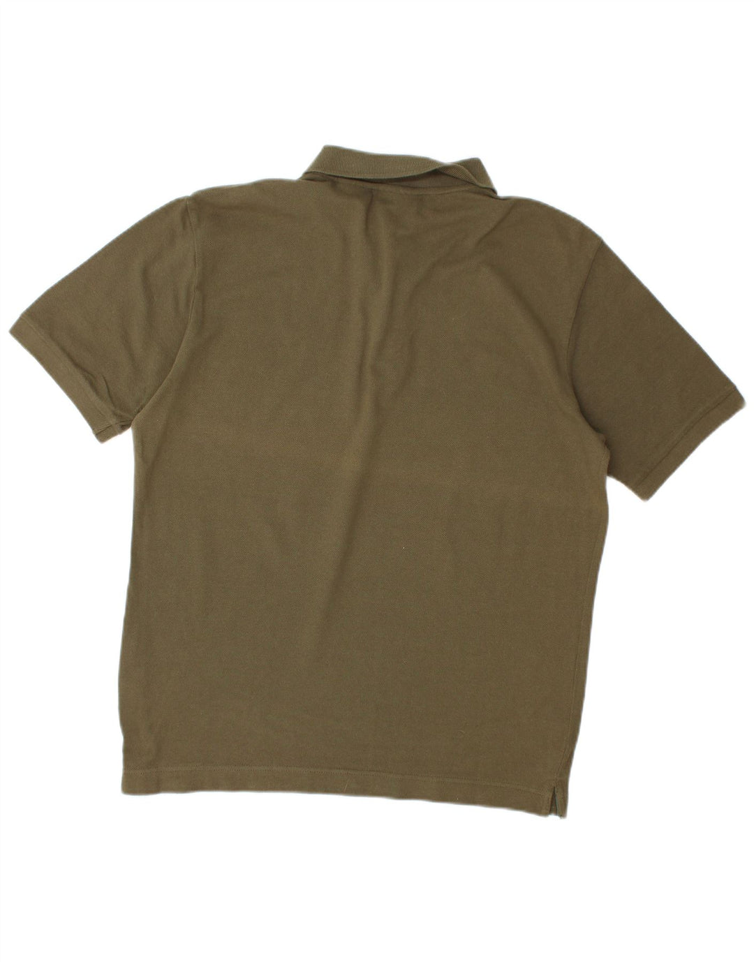 FILA Mens Polo Shirt Medium Khaki Cotton