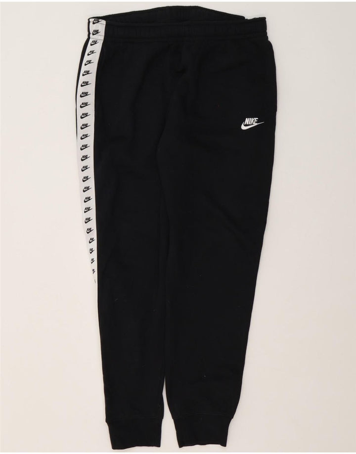 Pantaloni de trening grafic Nike pentru bărbați Pantaloni de jogging, medii, negru, color block