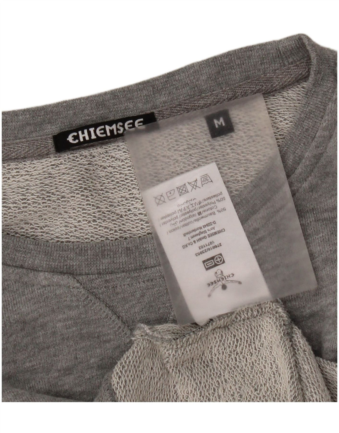 Pulover Chiemsee pentru damă cu grafică pentru femei UK 14 Medium Gri Pete