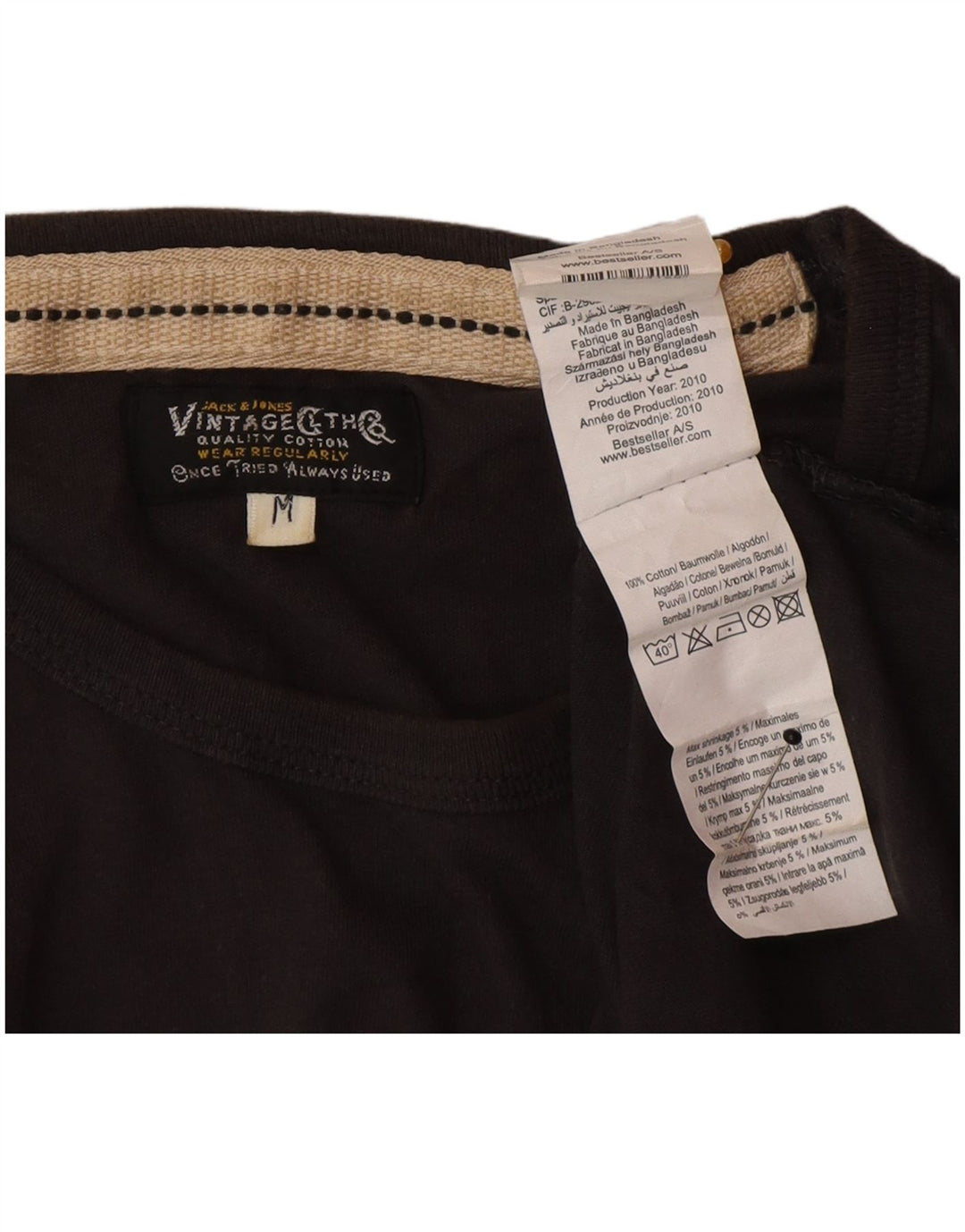 Tricou grafic Jack & Jones pentru bărbați Top din bumbac gri mediu