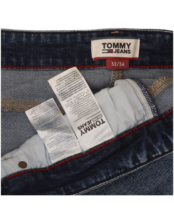 Blugi slim pentru bărbați Tommy Hilfiger W32 L31 bumbac albastru