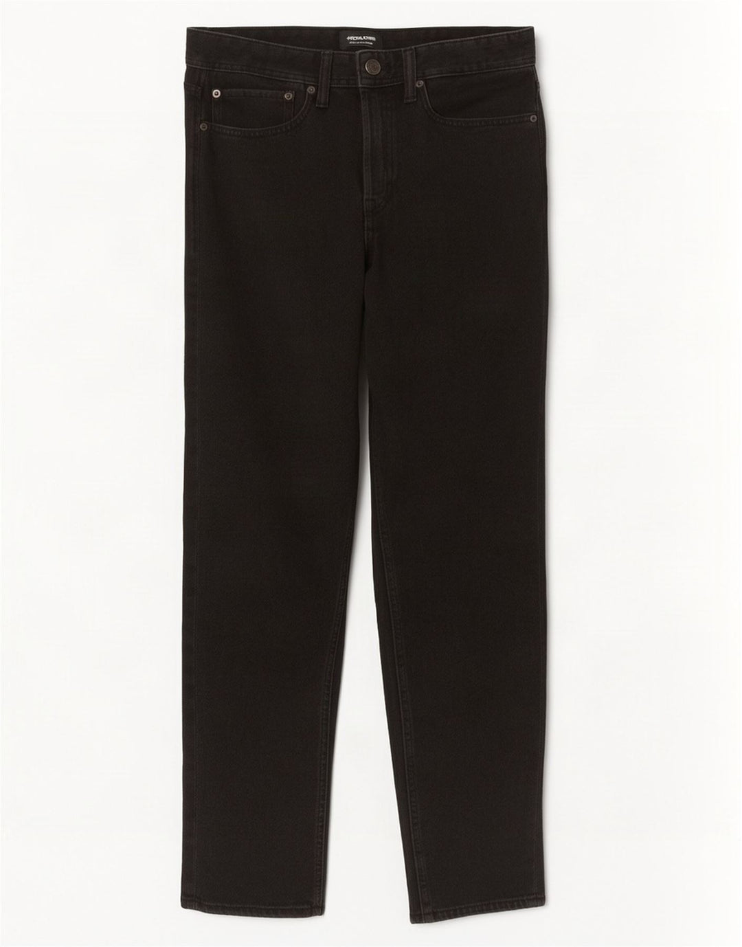 Blugi drepti pentru bărbați Jack & Jones W32 L32 bumbac negru