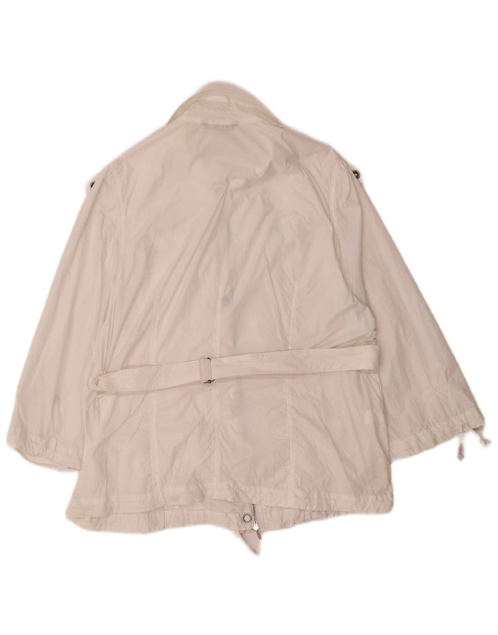 Jachetă Bomber Femei Stefanel EU 38 Medium White Nylon