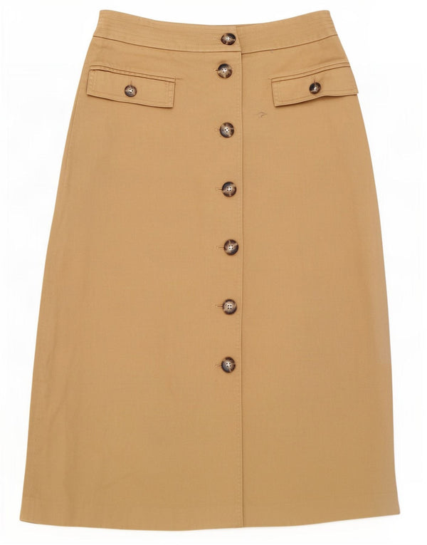 Fustă A-Line Hobbs pentru femei UK 10 Small W28 Bej