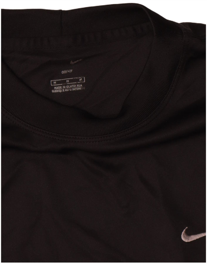 Tricou Nike Dri Fit pentru bărbați Top Mediu Negru Poliester