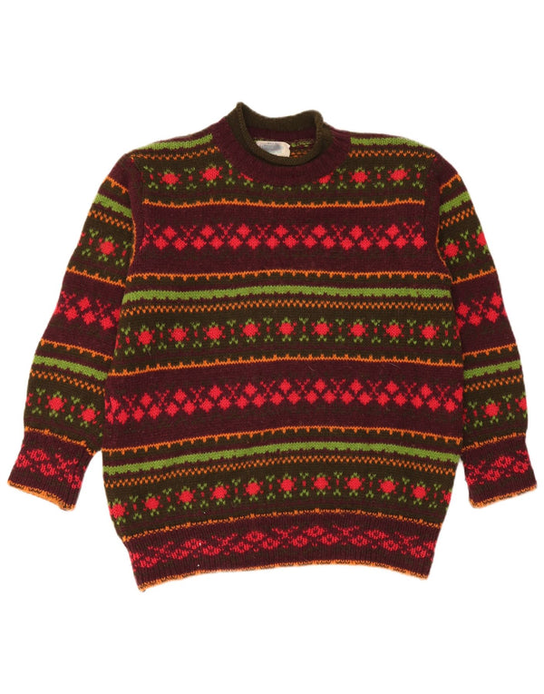 Pulover Benetton pentru bărbați cu gât țestoasă IT 48 Medium Multicolor