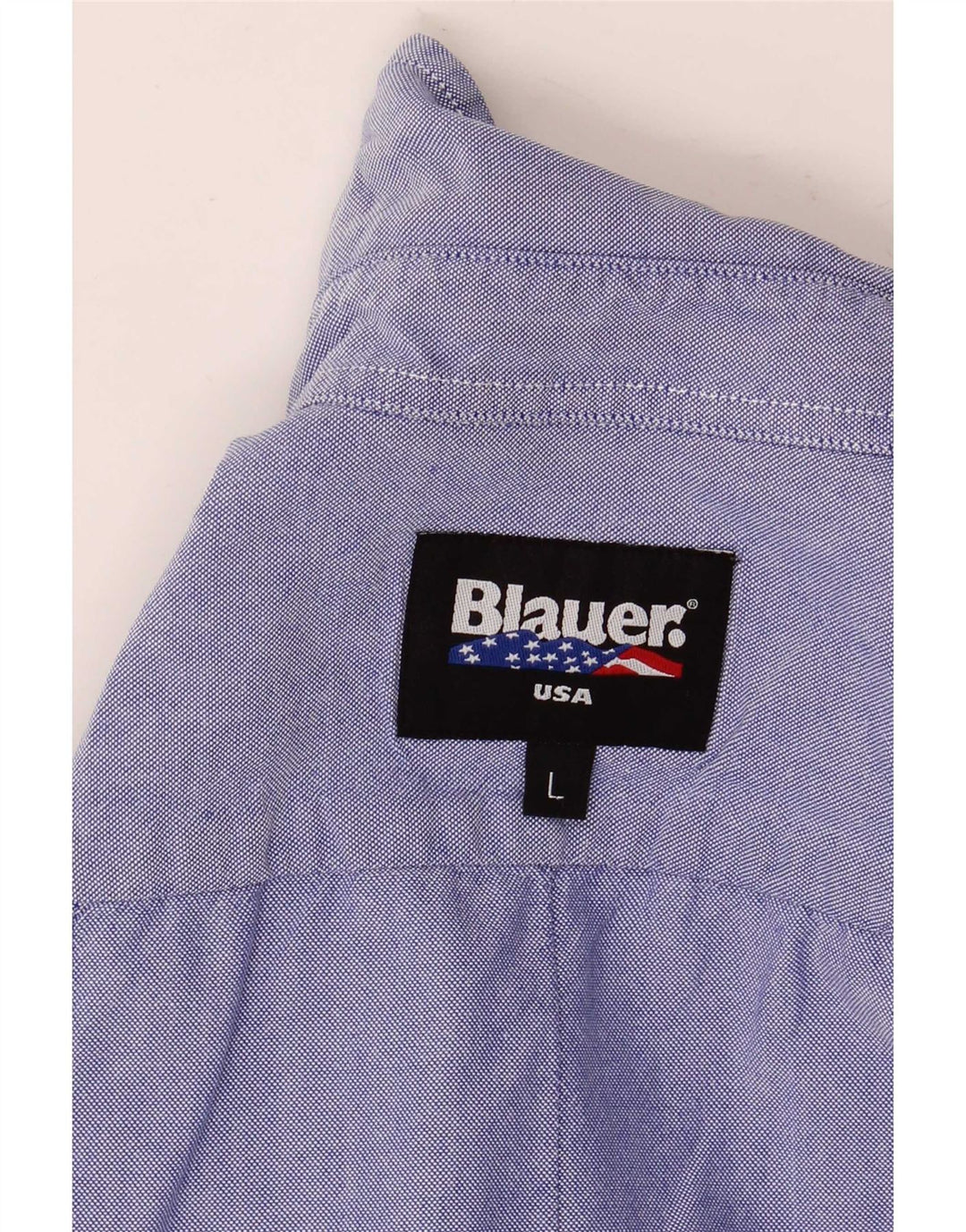 Cămașă militară cu grafică Blauer pentru femei UK 16 Large Blue