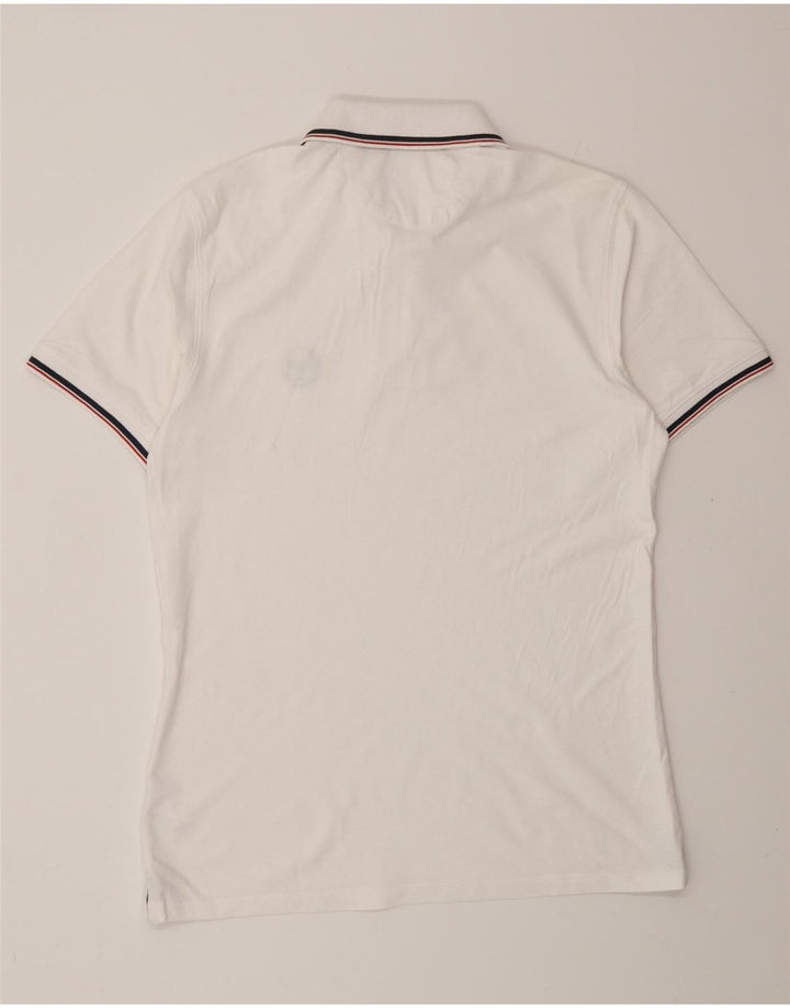 SERGIO TACCHINI Tricou Polo Bărbați Bumbac Alb Mediu
